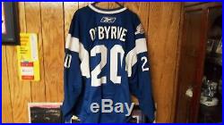 GAME ISSUED 1909-10 MONTREAL CANADIENS CENTENNIAL HOCKEY JERSEY SZ 58 O'Byrne