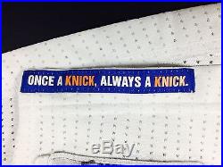 Game Issue Worn Porzingis Knicks 3XL +4 NBA Trikot Basketball Jersey