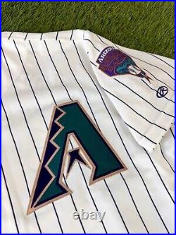 Game Issued Arizona Diamondbacks Luis Gonzalez MLB Baseball Jersey Used Worn 48