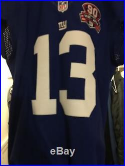 Game Issued Authentic Odell Beckham Jr Jersey