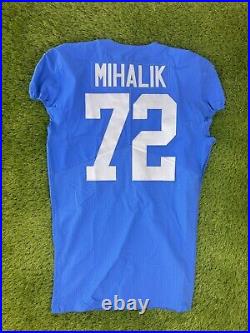 Game Issued Detroit Lions Brian Mihalik Nike Vapor Elite NFL Football Jersey 46