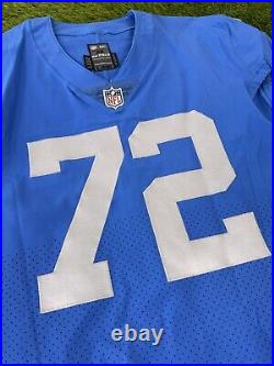 Game Issued Detroit Lions Brian Mihalik Nike Vapor Elite NFL Football Jersey 46