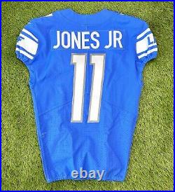 Game Issued Detroit Lions Marvin Jones Jr. Nike Vapor Elite NFL Football Jersey