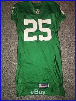 Game Issued Lesean McCoy Philadelphia Eagles Throwback Kelly Green Jersey RARE