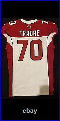 Game Issued NFL Jersey Badara Traore Arizona Cardinals Geaux Tigers Nat Champ