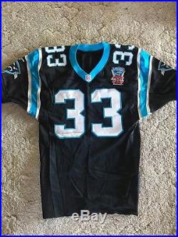 Game Issued Player Owned Carolina Panthers Bynote jersey 1995 Inaugural year