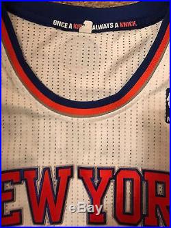 Game Issued Pro Cut Marcus Camby New York Knicks Jersey