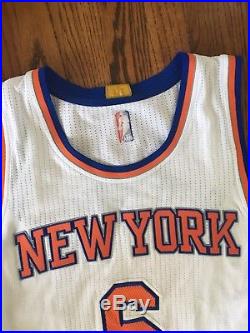 Game Issued Pro Cut New York Knicks Kristaps Porzingis Jersey