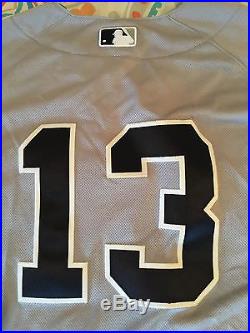 Game Issued/Worn Authentic New York Yankees Alex Rodriguez Jersey