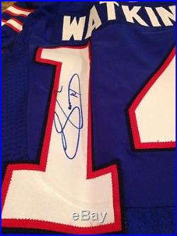 Game Issued/Worn Autographed Sammy Watkins Buffalo Bills Jersey Size 38