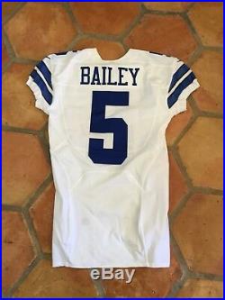 Game Issued/Worn Dallas Cowboys Dan Bailey Jersey
