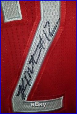 Game Issued/Worn KevinMartin 2012 Houston Rockets Jersey Size Large+2 Signed