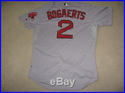 Game Worn/Issued Boston Red Sox Xander Bogaerts Jersey 2014
