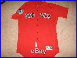 Game Worn/Issued Chris Sale Boston Red Sox Spring Training Jersey-2017