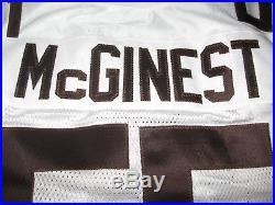 Game Worn/Issued Willie McGinest Cleveland Browns Jersey-Patriots