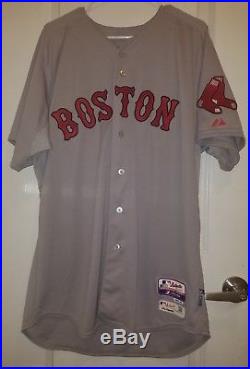 Game Worn/issued Majestic Boston Red Sox Robbie Ross Jr. Jersey Size 48 MLB Holo