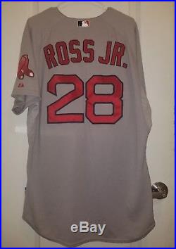 Game Worn/issued Majestic Boston Red Sox Robbie Ross Jr. Jersey Size 48 MLB Holo