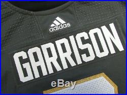 Garrison Vegas Golden Knights 2018 Stanley Cup Final Adidas Game Issued Jersey