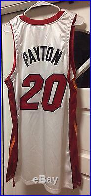 Gary Payton Miami Heat Game Used Worn Issued 2006-07 Jersey