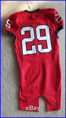 Georgia Bulldogs Authentic Game Used Issued Jersey sz 40