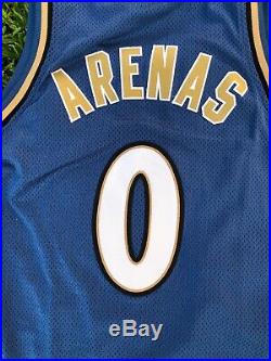 Gilbert Arenas Washington Wizards NBA Game Issue Away Adidas Jersey Agent 0 +4