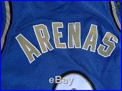 Gilbert Arenas Washington Wizards NBA Game Issue Blue Away Adidas Jersey 0 +4