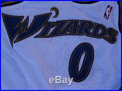 Gilbert Arenas Washington Wizards NBA Game Issue Home Adidas Jersey 0
