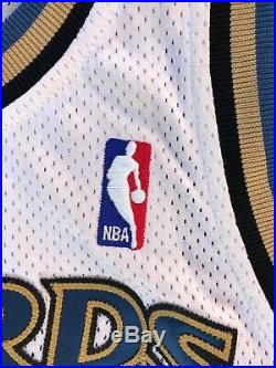 Gilbert Arenas Washington Wizards NBA Game Issue Home Adidas Jersey 0 BlackPatch