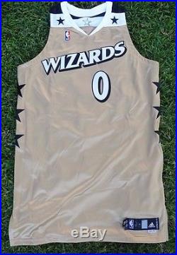 Gilbert Arenas Washington Wizards NBA Throwback Game Issue Adidas Jersey 0