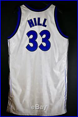 Grant Hill 50+4 Magic Game Team issued Pro Cut Authentic NBA Basketball Jersey