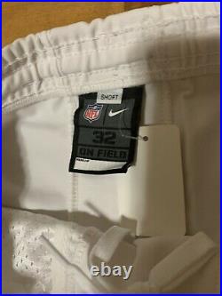 Green Bay Packers COLOR RUSH Game Worn Used Pants Nike NFL Team Issued 32 OR 34