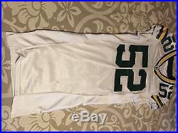 Green Bay Packers Clay Matthews Team Issued Used Game Cut Jersey