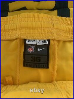 Green Bay Packers Nate Palmer #51 Game Worn Used Pants Team Issued Nike NFL