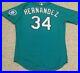 HERNANDEZ-size-50-34-2018-Seattle-Mariners-game-jersey-ISSUE-home-teal-MLB-HOLO-01-wr