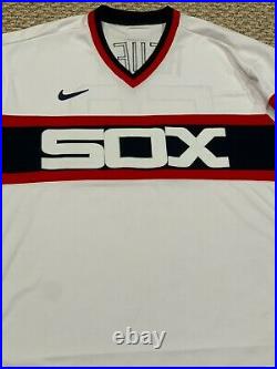 HEUER size 48 2020 Chicago White Sox TBTC SUNDAY GAME JERSEY HOME ISSUED NO USE