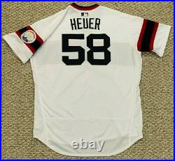 HEUER size 48 2020 Chicago White Sox TBTC SUNDAY GAME JERSEY HOME ISSUED NO USE