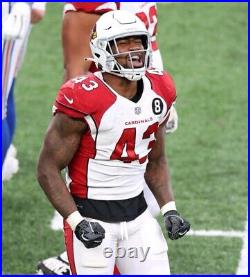 Haason Reddick 2017 Arizona Cardinals Game Issued / Worn Rookie Jersey + Gloves