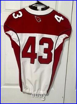 Haason Reddick 2017 Arizona Cardinals Game Issued / Worn Rookie Jersey + Gloves