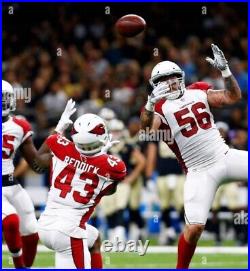 Haason Reddick 2017 Arizona Cardinals Game Issued / Worn Rookie Jersey + Gloves