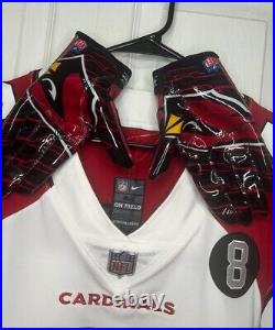 Haason Reddick 2017 Arizona Cardinals Game Issued / Worn Rookie Jersey + Gloves