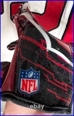 Haason Reddick 2017 Arizona Cardinals Game Issued / Worn Rookie Jersey + Gloves