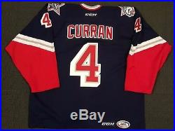 Hartford Wolf Pack Kodie Curran Game-Issued 2015-16 Throwback Jersey withCOA