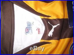 Hawthorn- Cyril Rioli signed Match worn / game issue jersey #33 signed on back