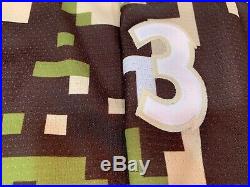 Hershey Bears Camo Military Specialty Game Issued Sanford AHL Authentic Jersey
