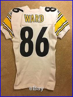 Hines Ward 2008 Game/Team Issued Un Used Pittsburgh Steelers Jersey SB XL MVP