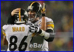 Hines Ward 2008 Game/Team Issued Un Used Pittsburgh Steelers Jersey SB XL MVP