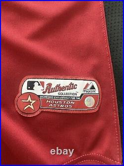 Houston Astros Matt Dominguez Game Issued worn BP Jersey #11