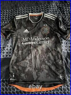 Houston Dynamo Authentic Soccer Jersey Adidas Game Issued Worn