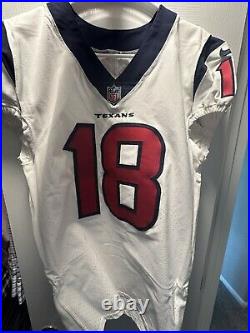 Houston Texans Authentic Game Issued Football Jersey NFL