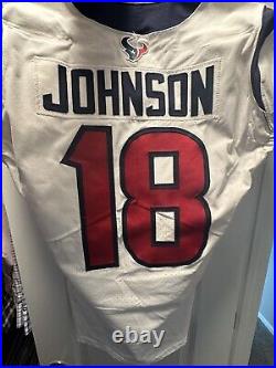 Houston Texans Authentic Game Issued Football Jersey NFL